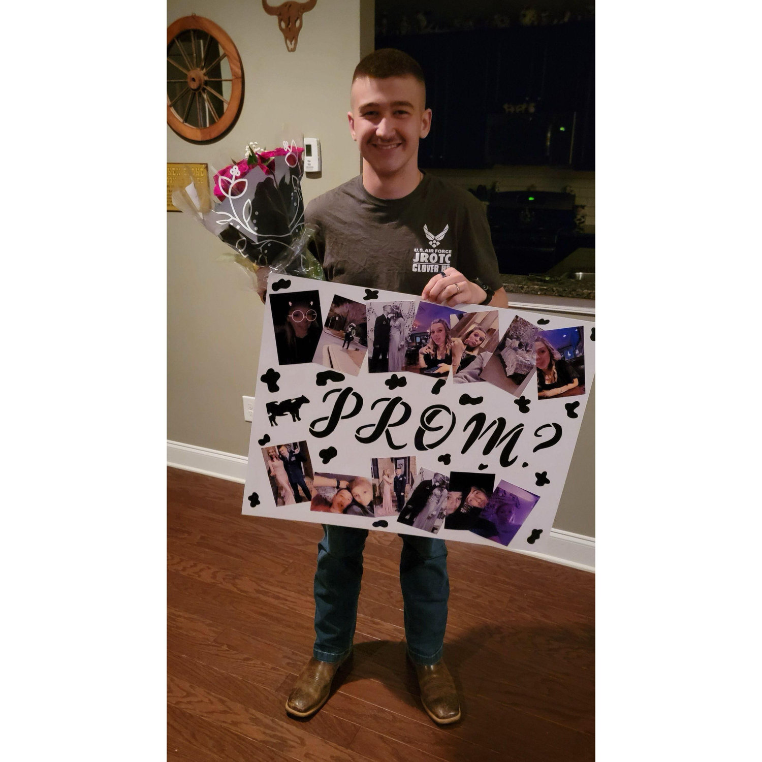 When Landon asked Kai to prom!