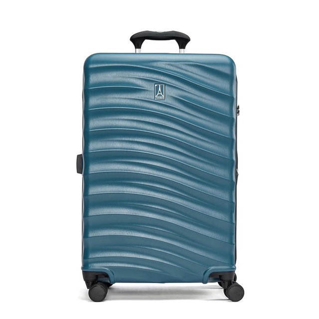 Travelpro Maxlite Air V2 Hardside Expandable Checked Luggage, 8 Spinner Wheels, Lightweight Hard Shell Suitcase, TSA lock, Teal, Checked Medium 25-Inch