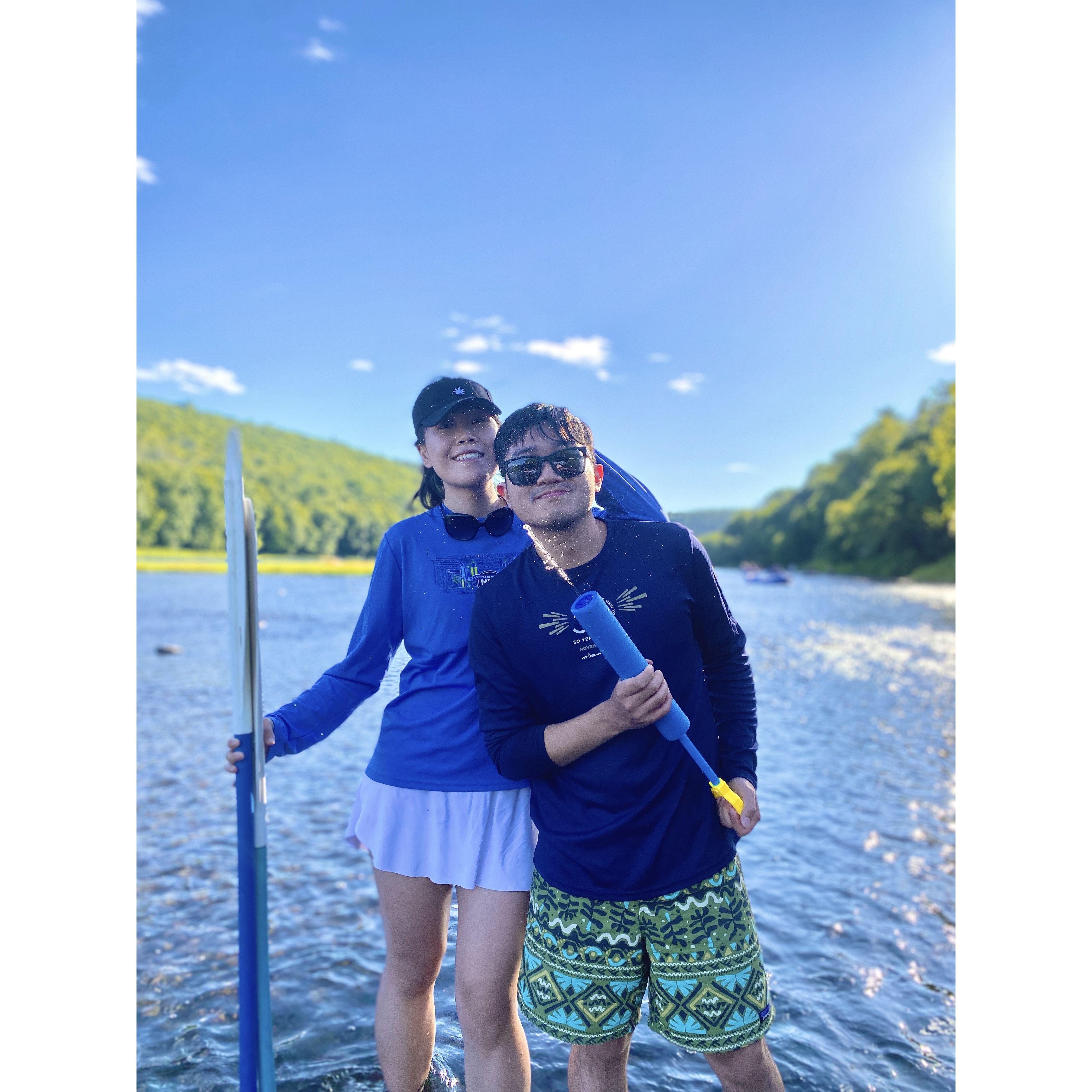 [2022-08] Rafting day! Except this is a post-rafting picture