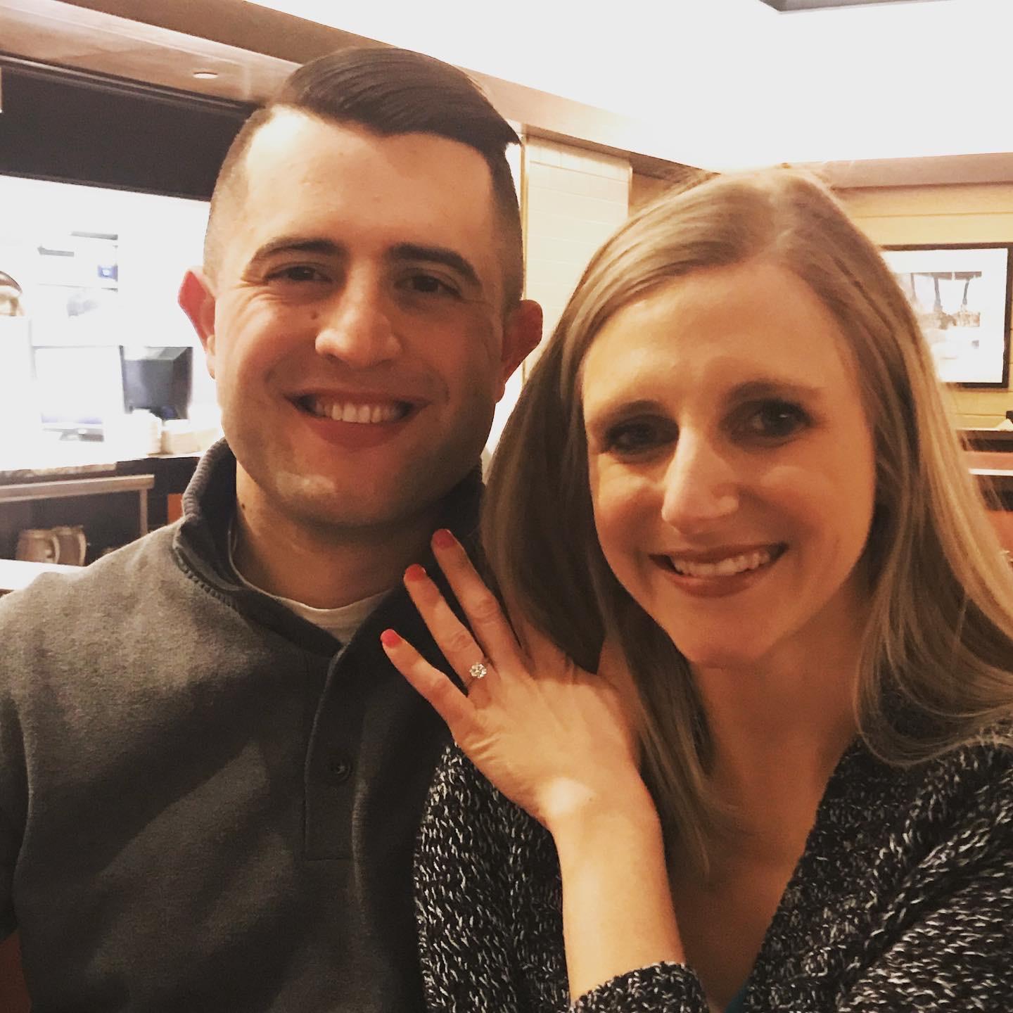 Burton's Dinner with the Quinn/Hanley Parents the night of the proposal 2020