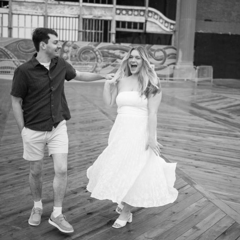 Asbury Park Engagement Photos, 2025