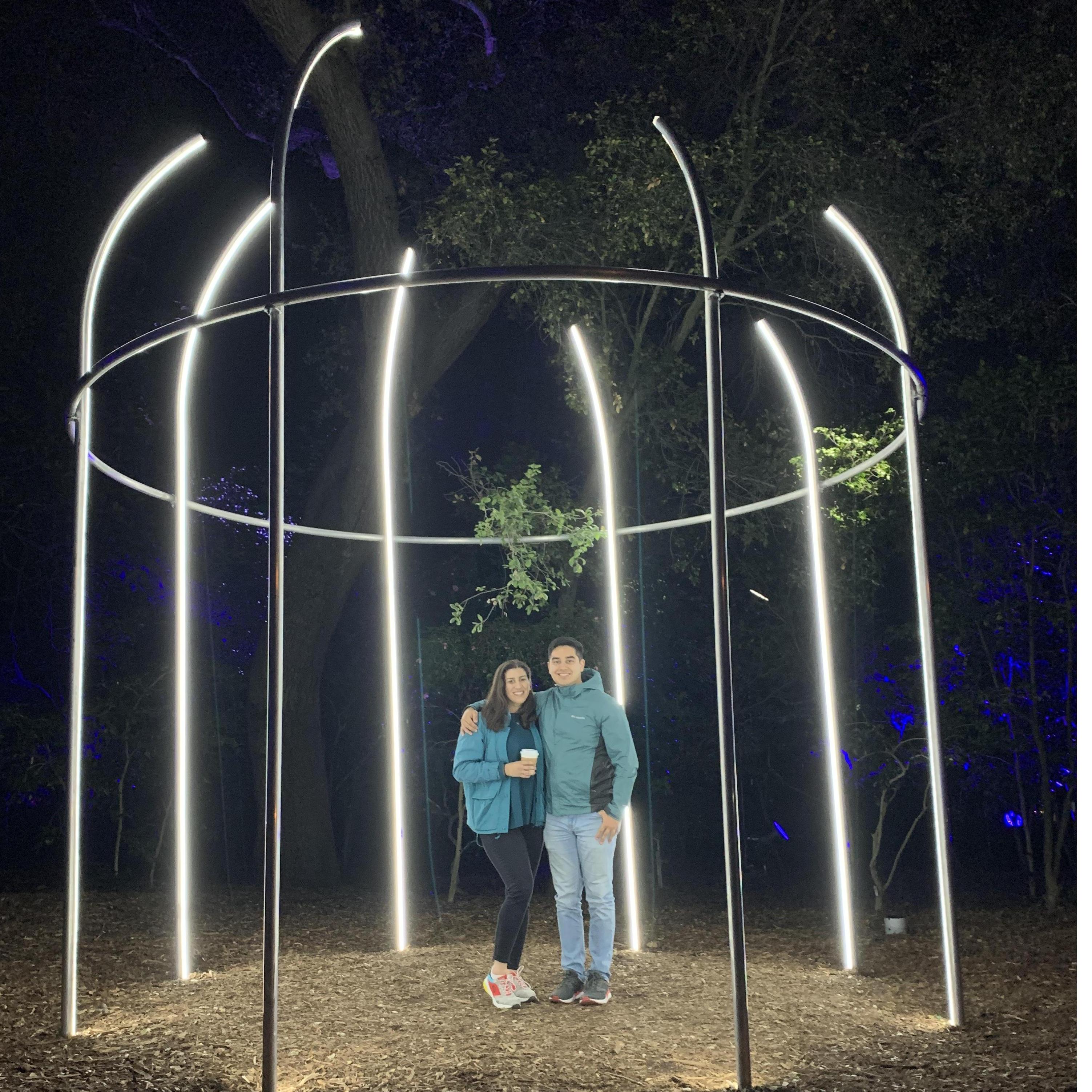 Enchanted Forest date night.