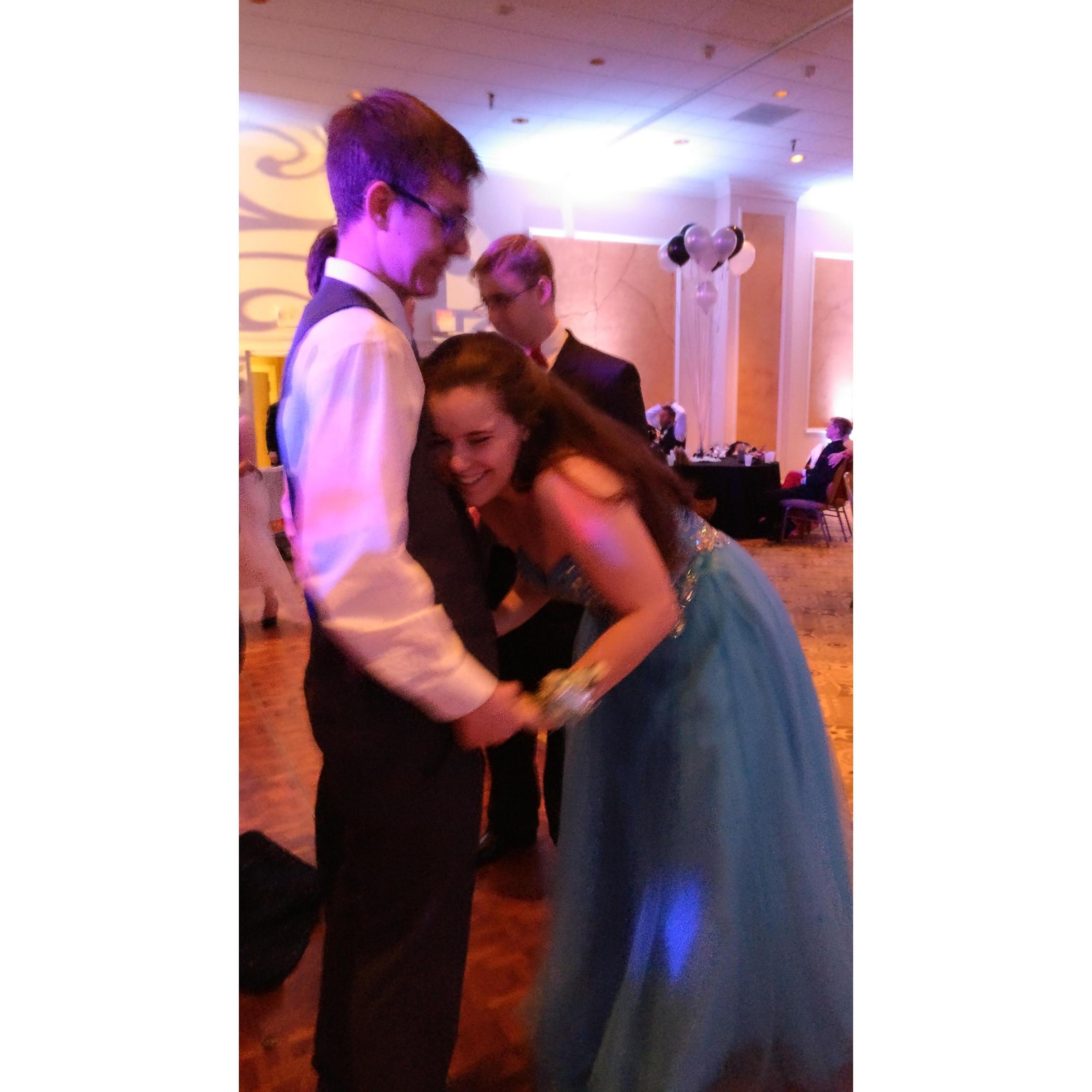 Senior prom was a blast, and he always knows how to make me laugh.