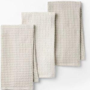 3pc Waffle Kitchen Towels - Figmint™