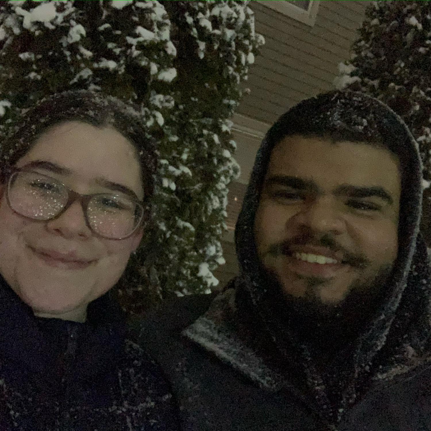 Throwback to our first winter together!