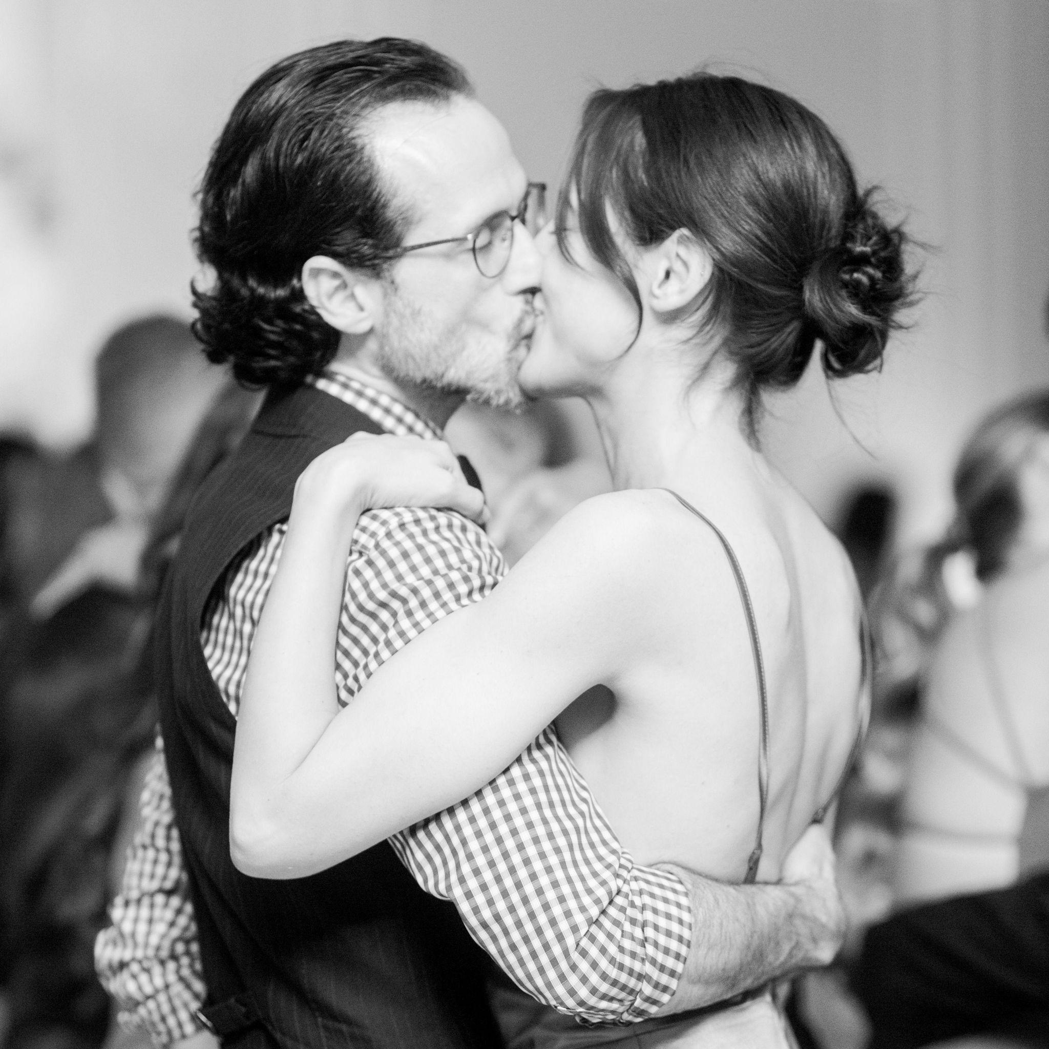 On the dance floor at Kelly & Sal's Wedding