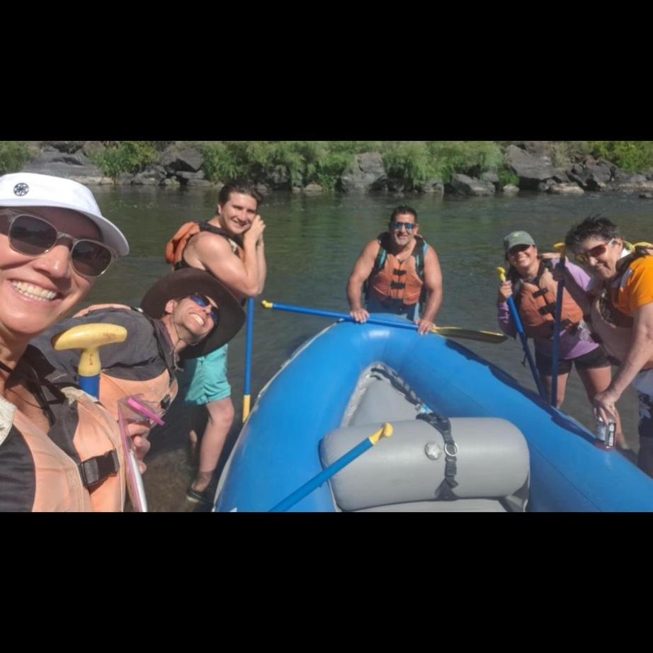 River day! Happy Birthday Aunt Nita and Mom