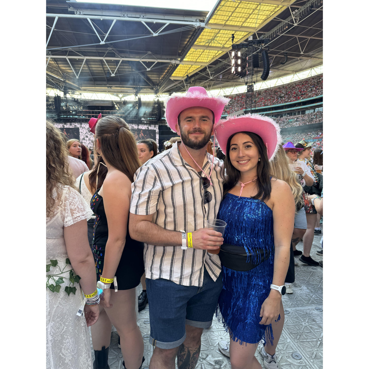 Getting into the spirit at Taylor Swift