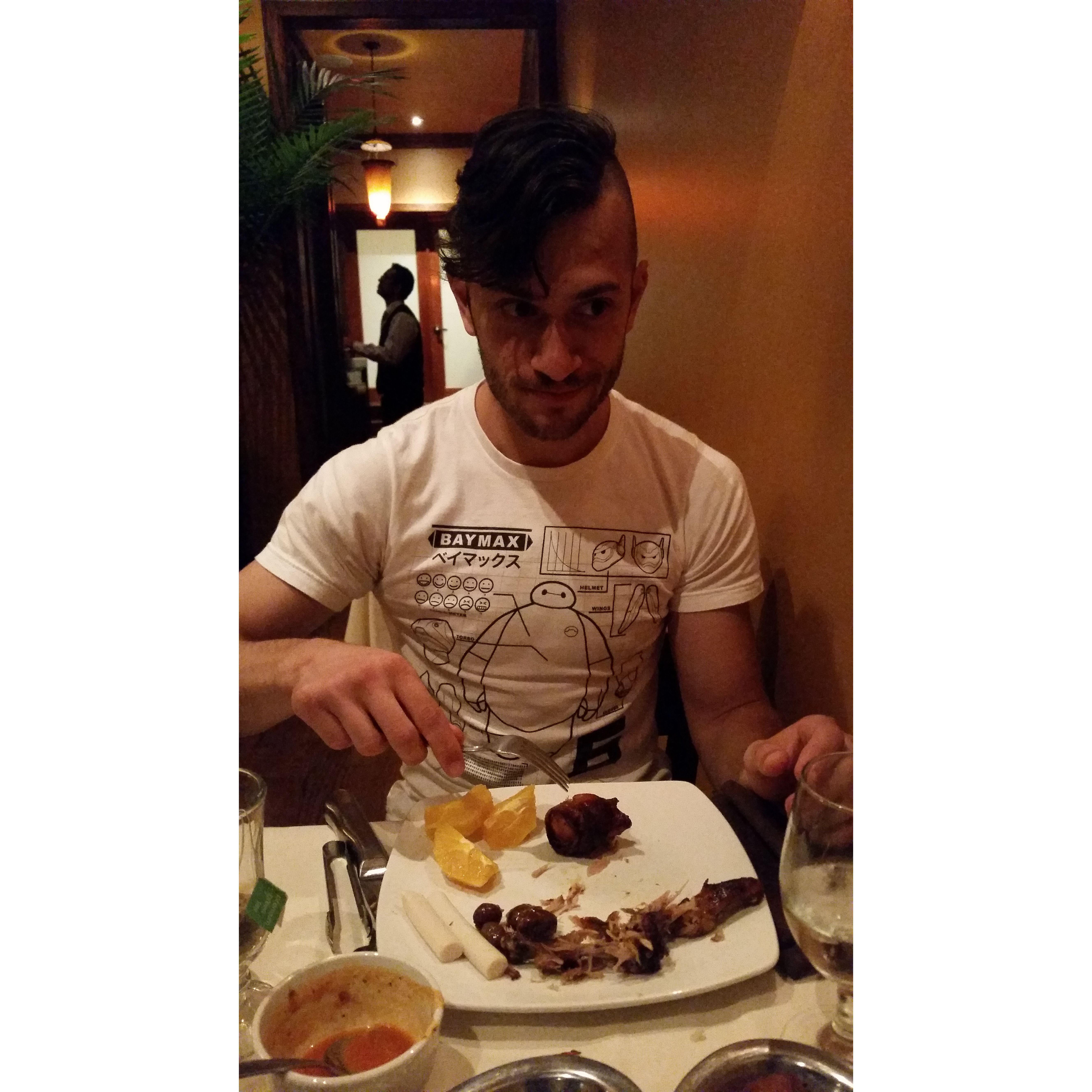 First and LAST time we went to a steakhouse haha