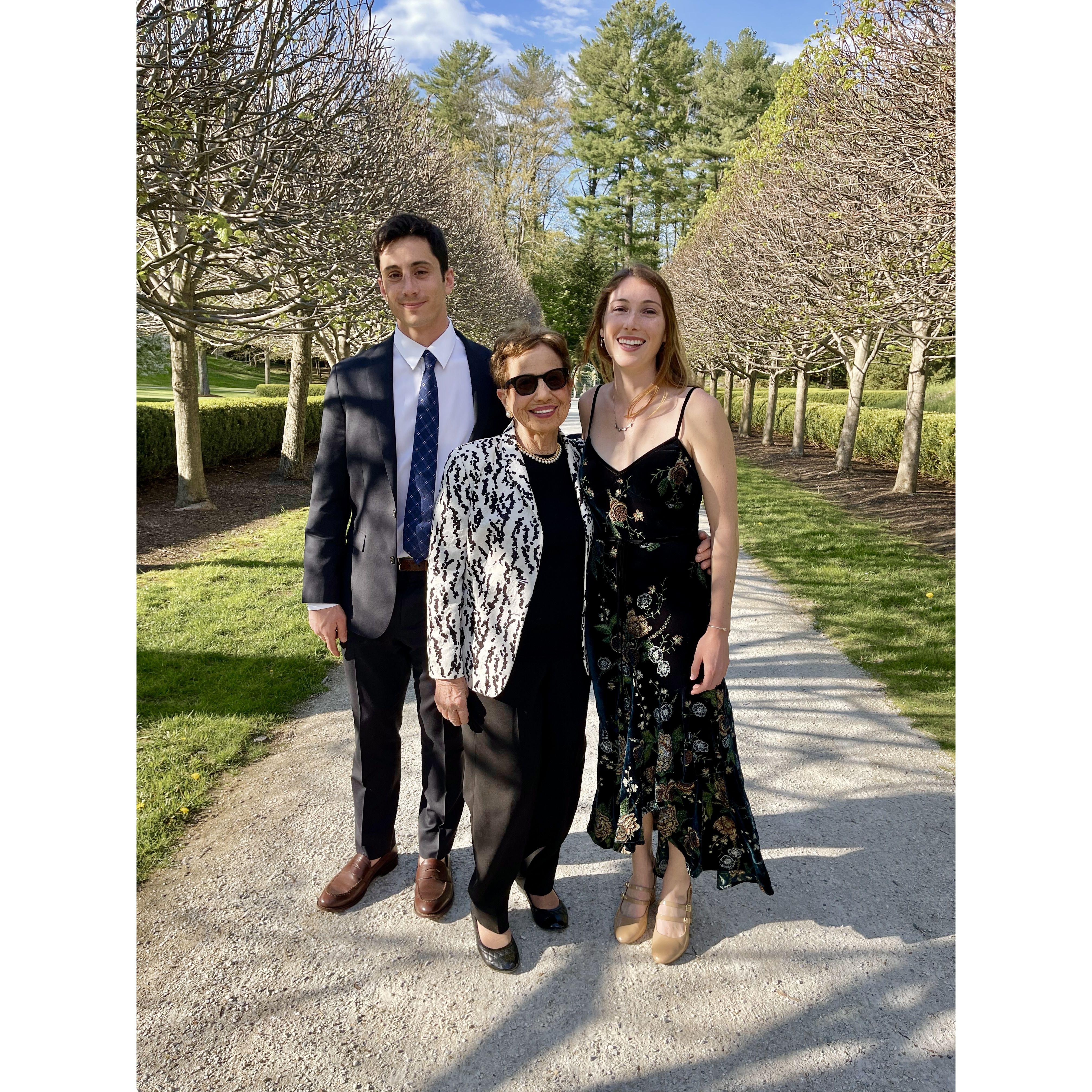 Berkshires with Grandmom Chuckie!