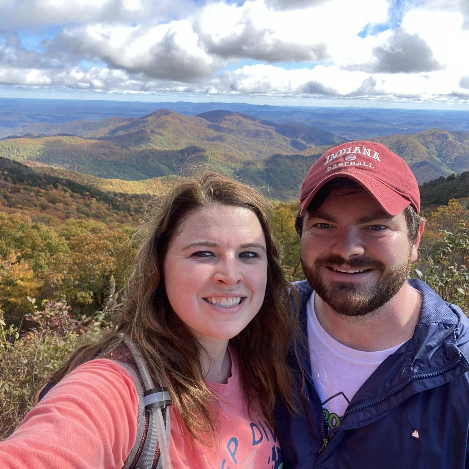 Asheville, North Carolina for Aaron's birthday