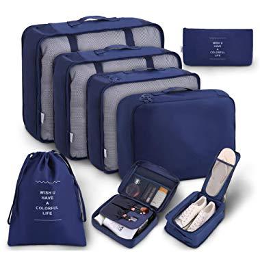 OEE Luggage Packing Organizers Packing Cubes Set for Travel