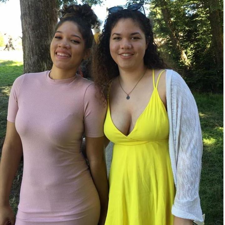 Sarah and Liana Morgan- Emmanual's daughters