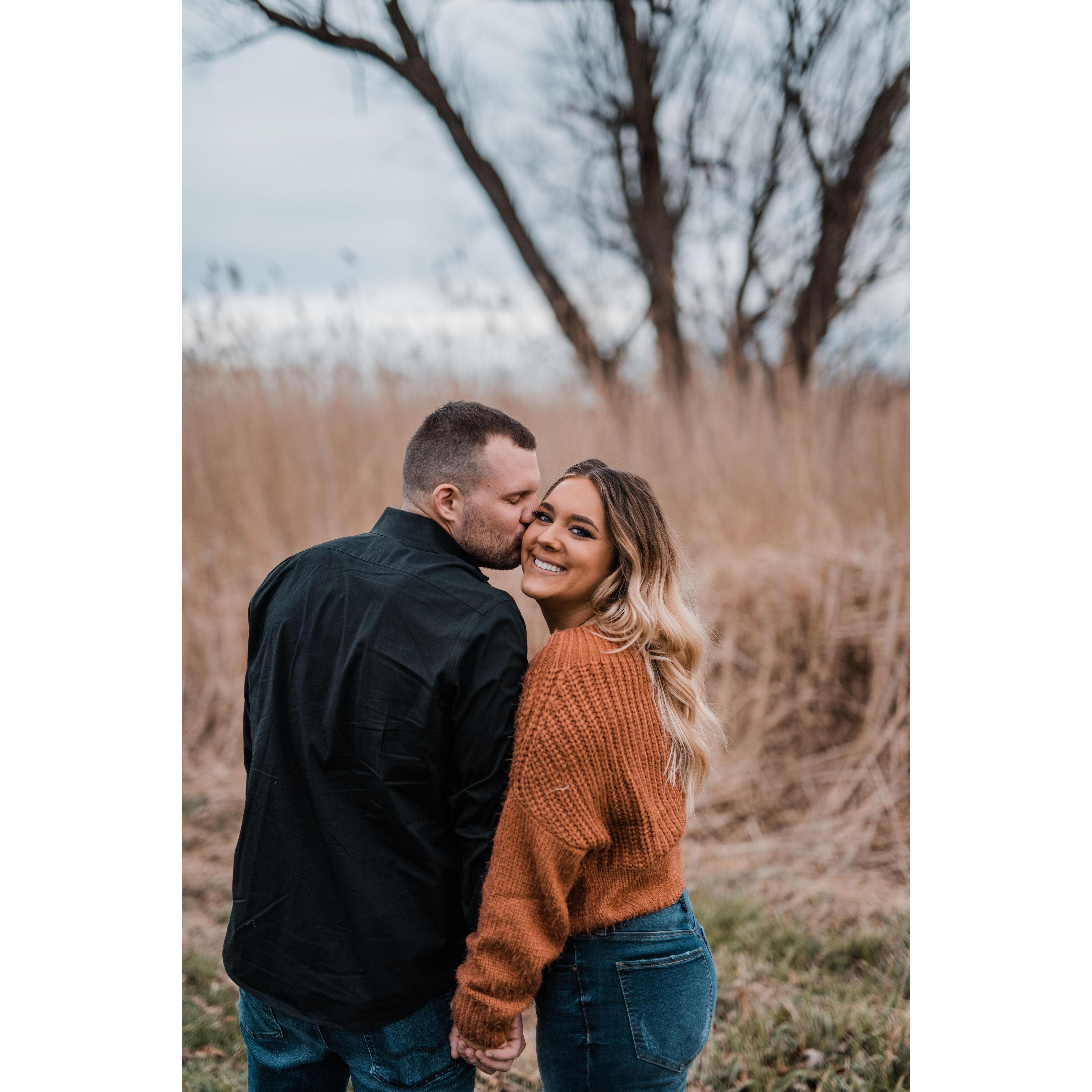 Before this he whispered in my ear "you look really pretty."