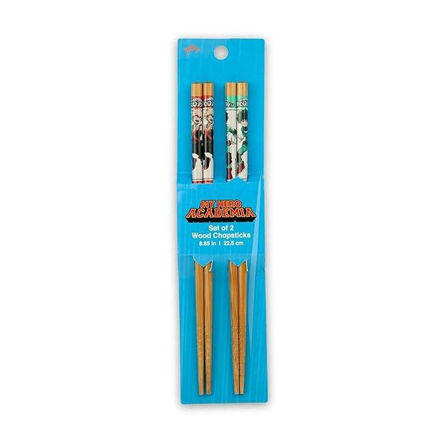 My Hero Academia Chopsticks, Set of 2 My Hero Academia, Deku, Todoroki, All Might, Plus Ultra, Bakugo
