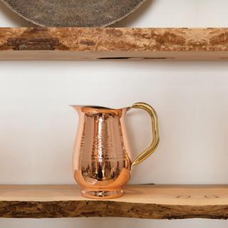 Hammered Stainless Steel Pitcher