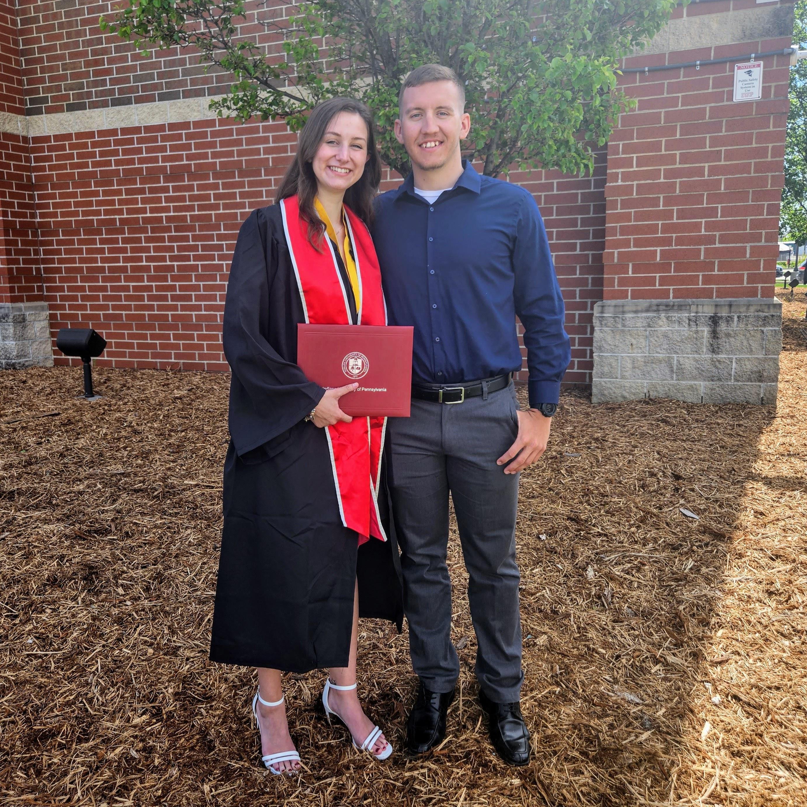 Rachael Graduating from IUP 2023