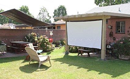 Elite Screens DIY Pro Series, 94-inch 4:3, Do-It-Yourself Indoor & Outdoor Projection Screen, Model: DIY94V1