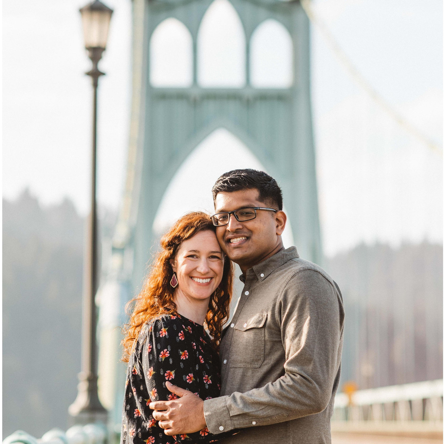 Right after getting engaged! January 16, 2021