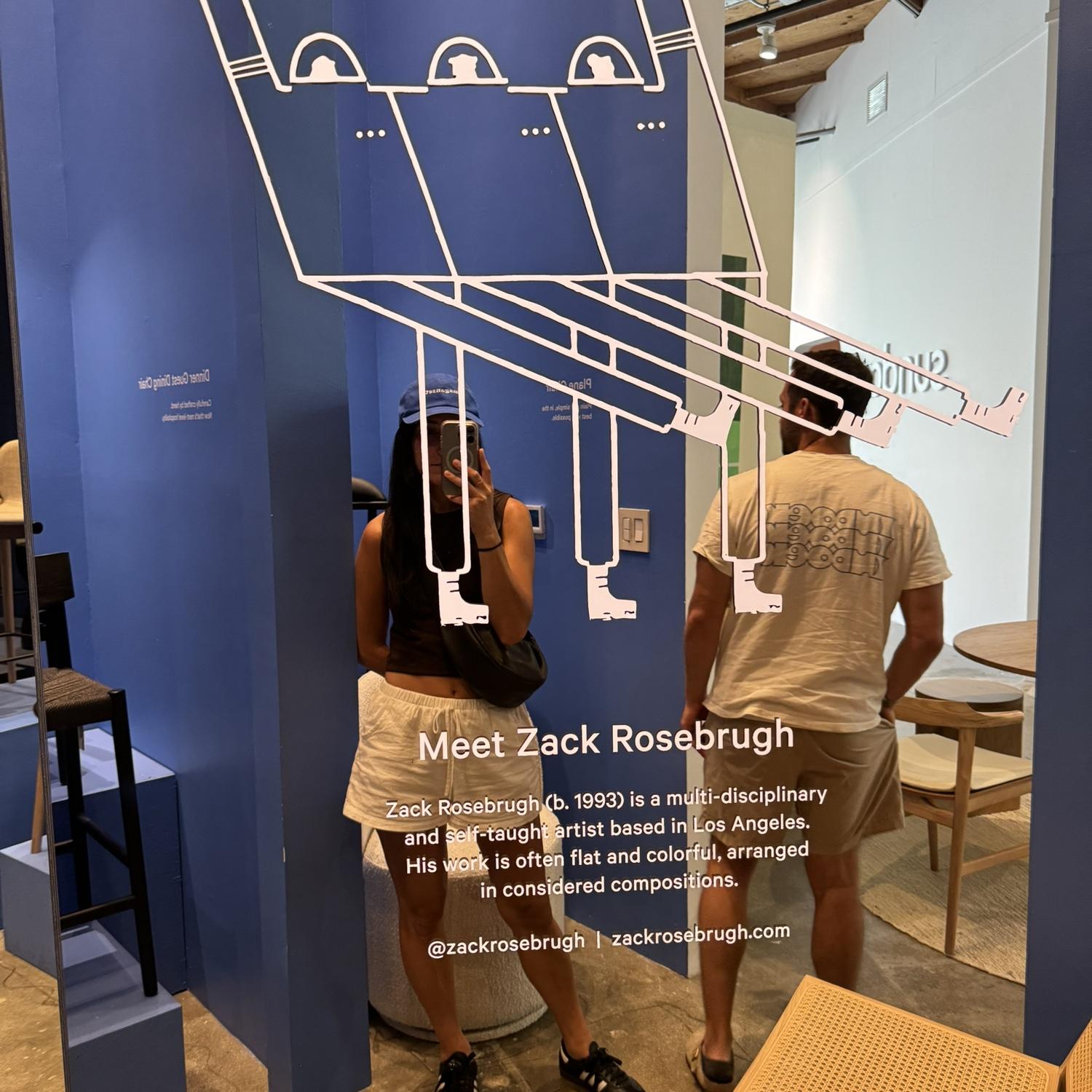 sam dragging remy along to design shops