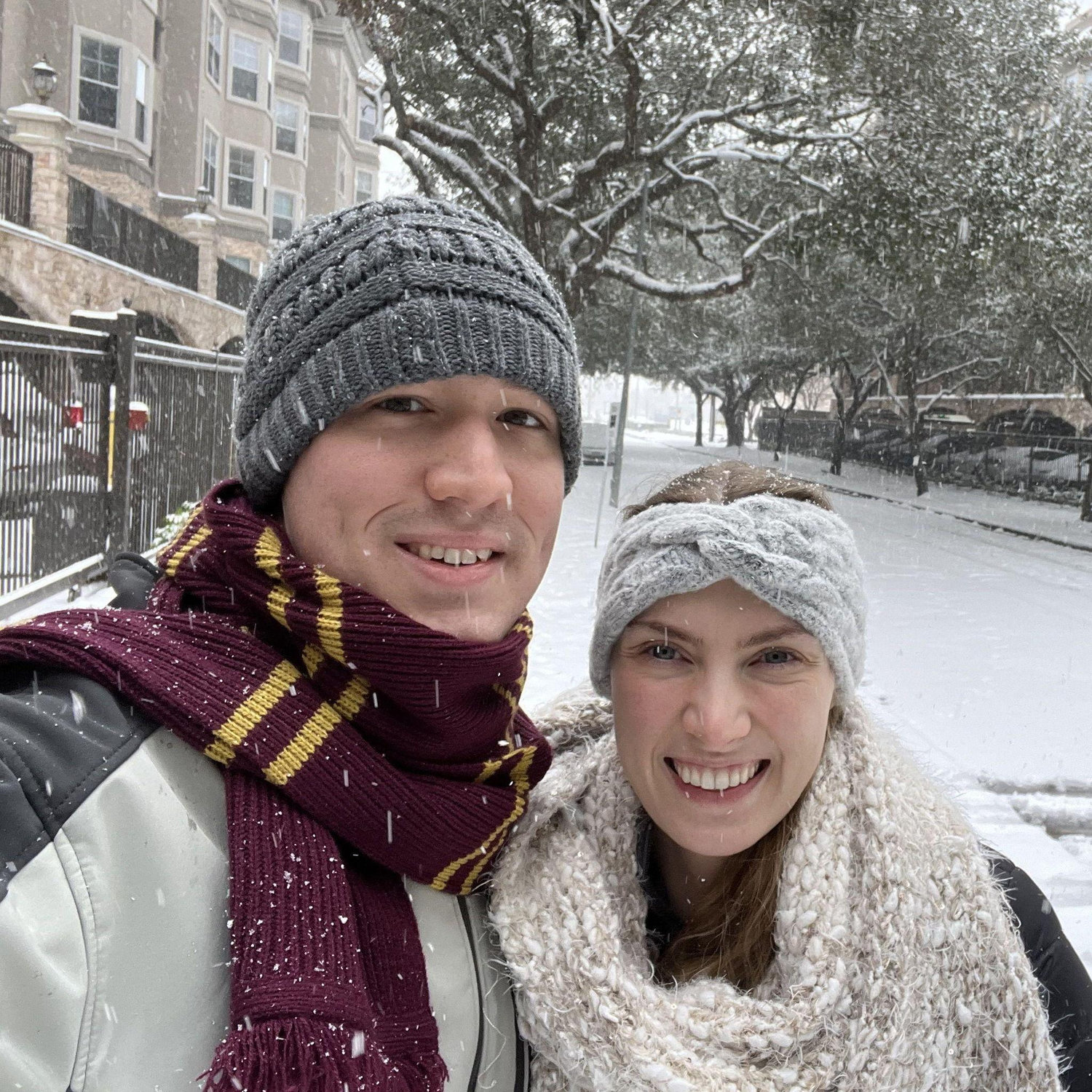 January 2025 Houston snow!