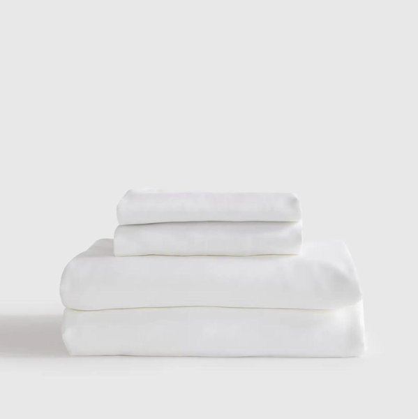 Bamboo Sheet Set - White, Queen