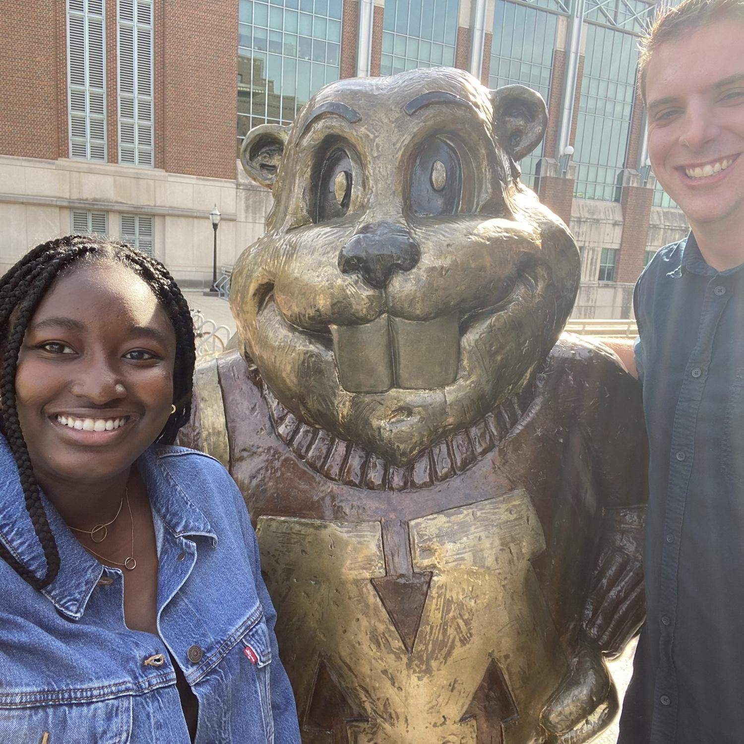 Lee's first time visiting Minneapolis! Go Gophers! - October '21