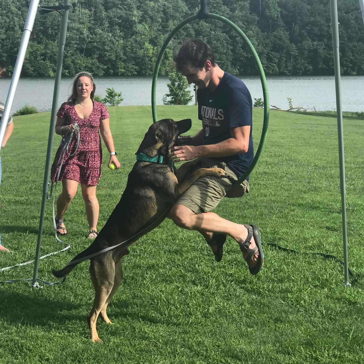Only a few days after adopting Zion!
