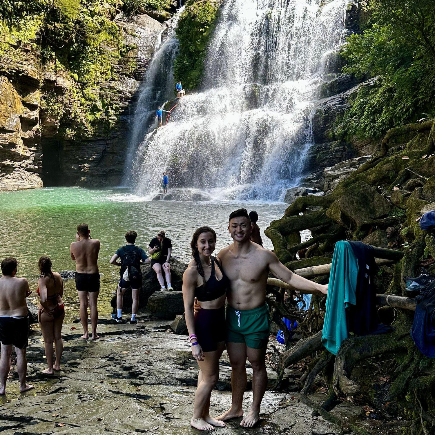 The waterfall Anastasia wouldn't let Kevin propose to her in front of (as beautiful as it is!)