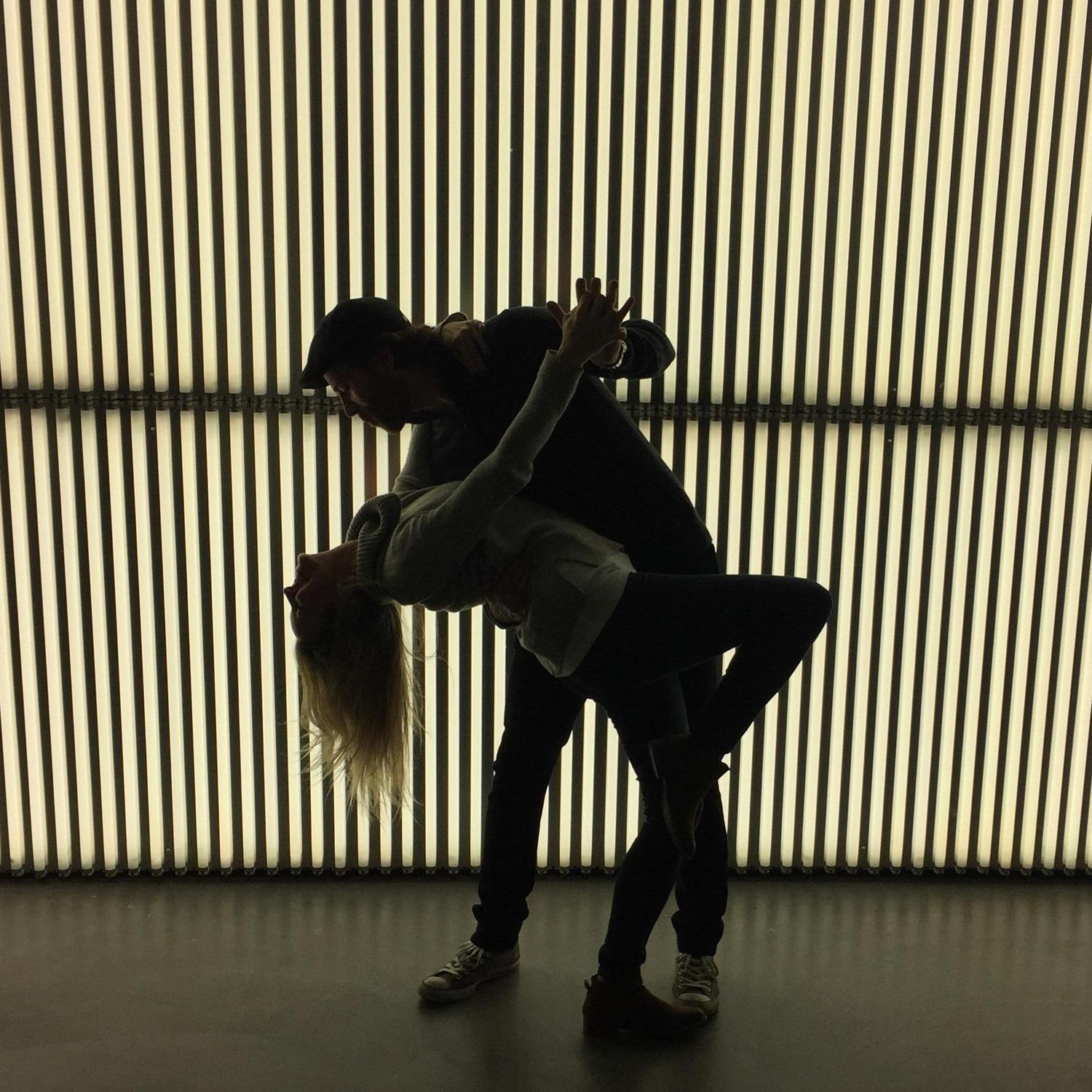 Dancing our way through the Museum of Contemporary Art in Chicago. November 2016