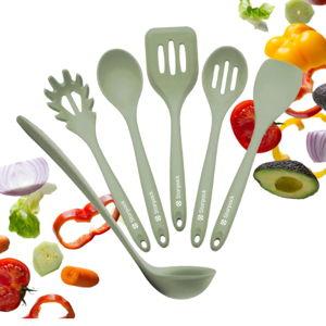 Starpack 'Like a Boss' XL Premium Silicone Cooking Utensils Set (6 Pcs) 13"