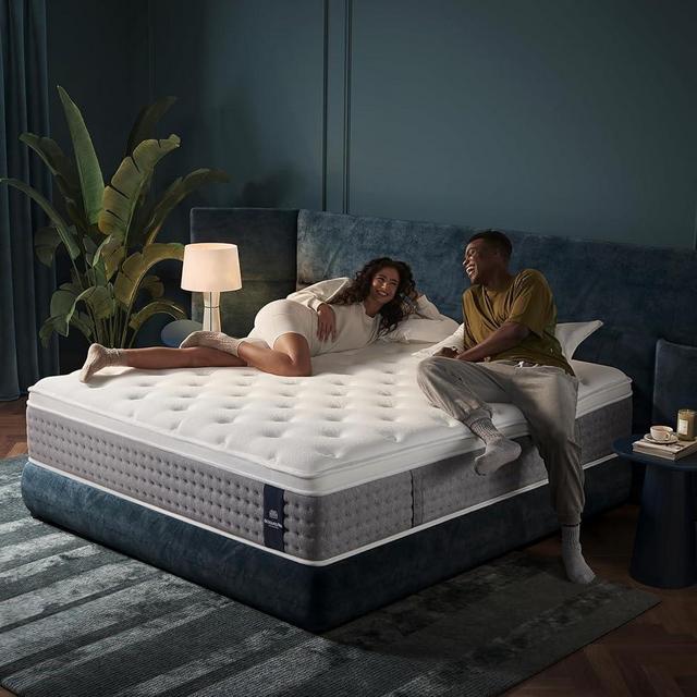 DCOOLAULTRA Queen Size Mattress 14 Inch, Medium Plush Hybrid with Memory Foam& Individually Wrapped Pocket Coils for Support,CertiPUR-US Certified,Fiberglass-Free