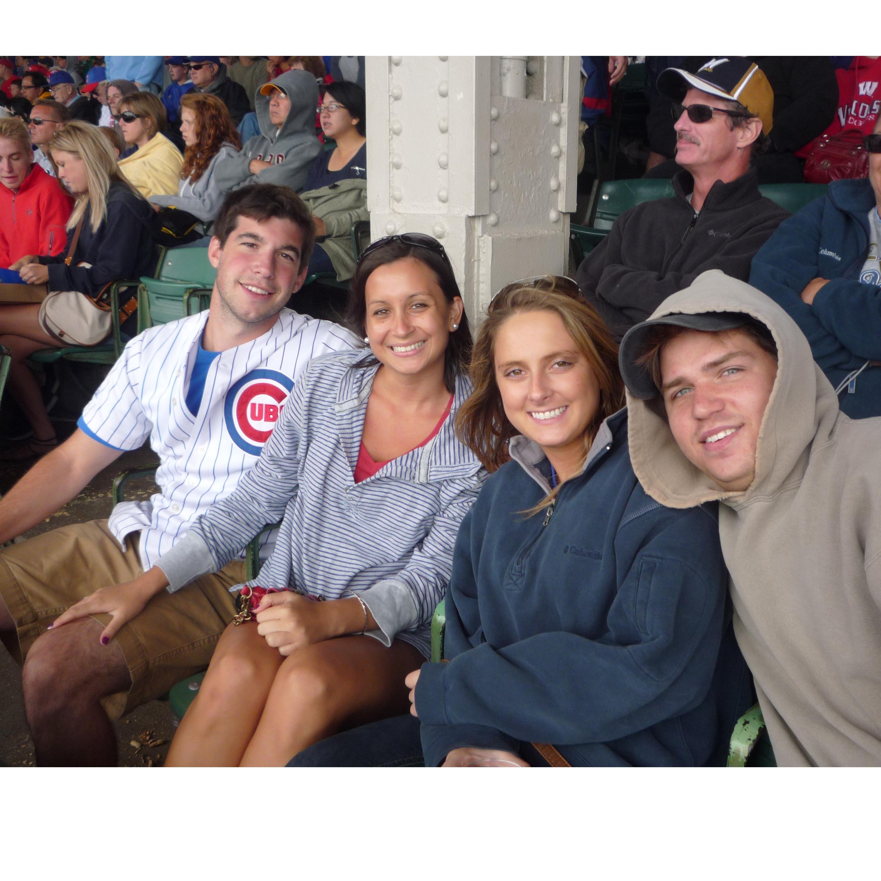 Wrigley Field w/Kate & Nate- 2011