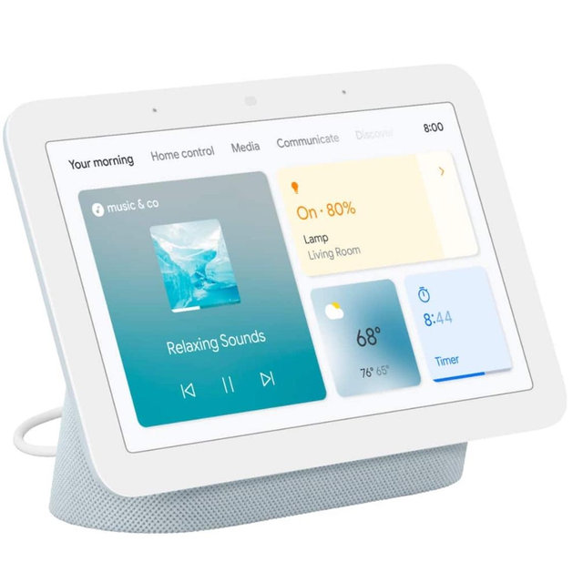 Nest Hub 7” Smart Touchscreen Display with Google Assistant (2nd Gen) - Mist