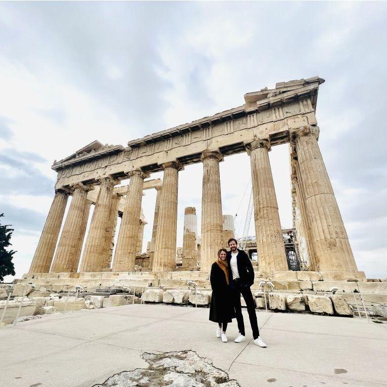 A tour of Athens for Pete's birthday - February 2022