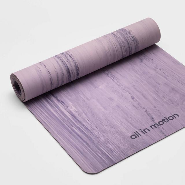 Natural Rubber Yoga Mat 5mm Violet - All in Motion™