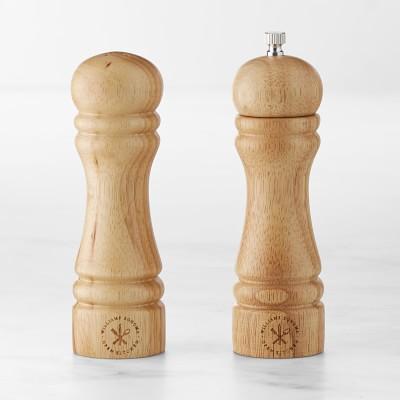Open Kitchen by Williams Sonoma Wood Salt Shaker & Pepper Mill Set