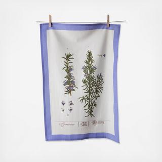 Rosemary Flour Sack Tea Towel, Set of 2