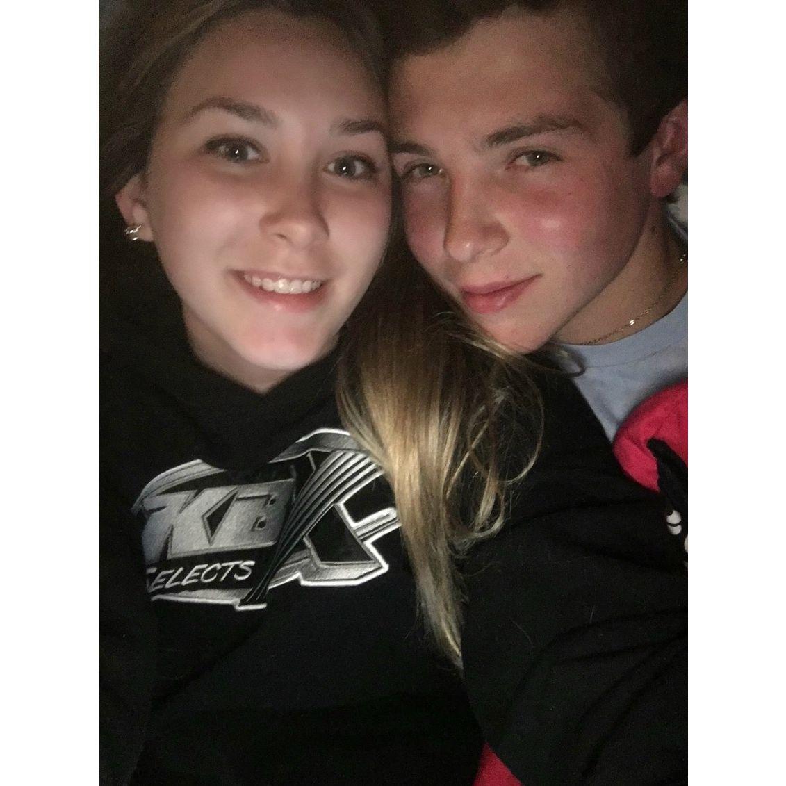 Our first selfie!