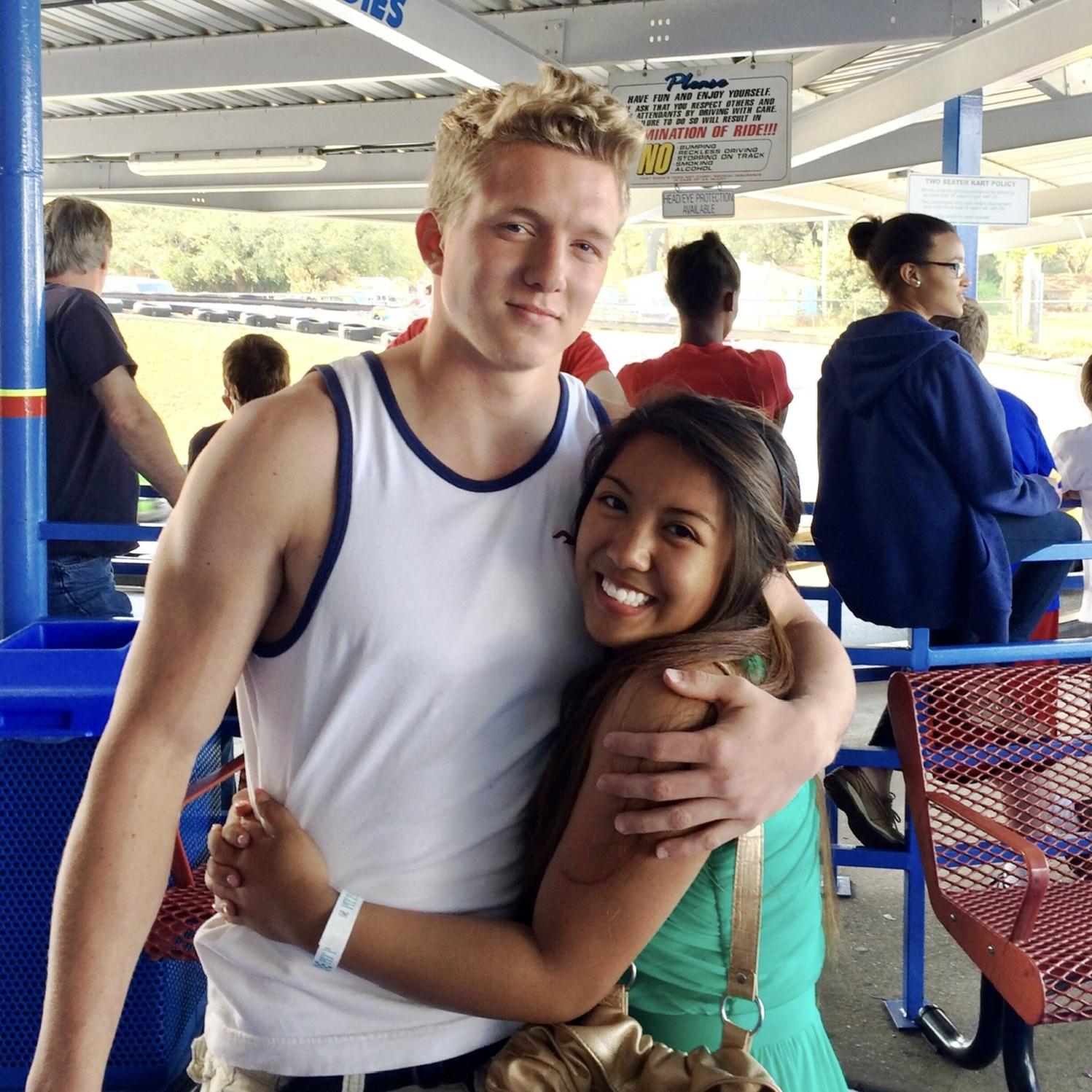 First date go karting