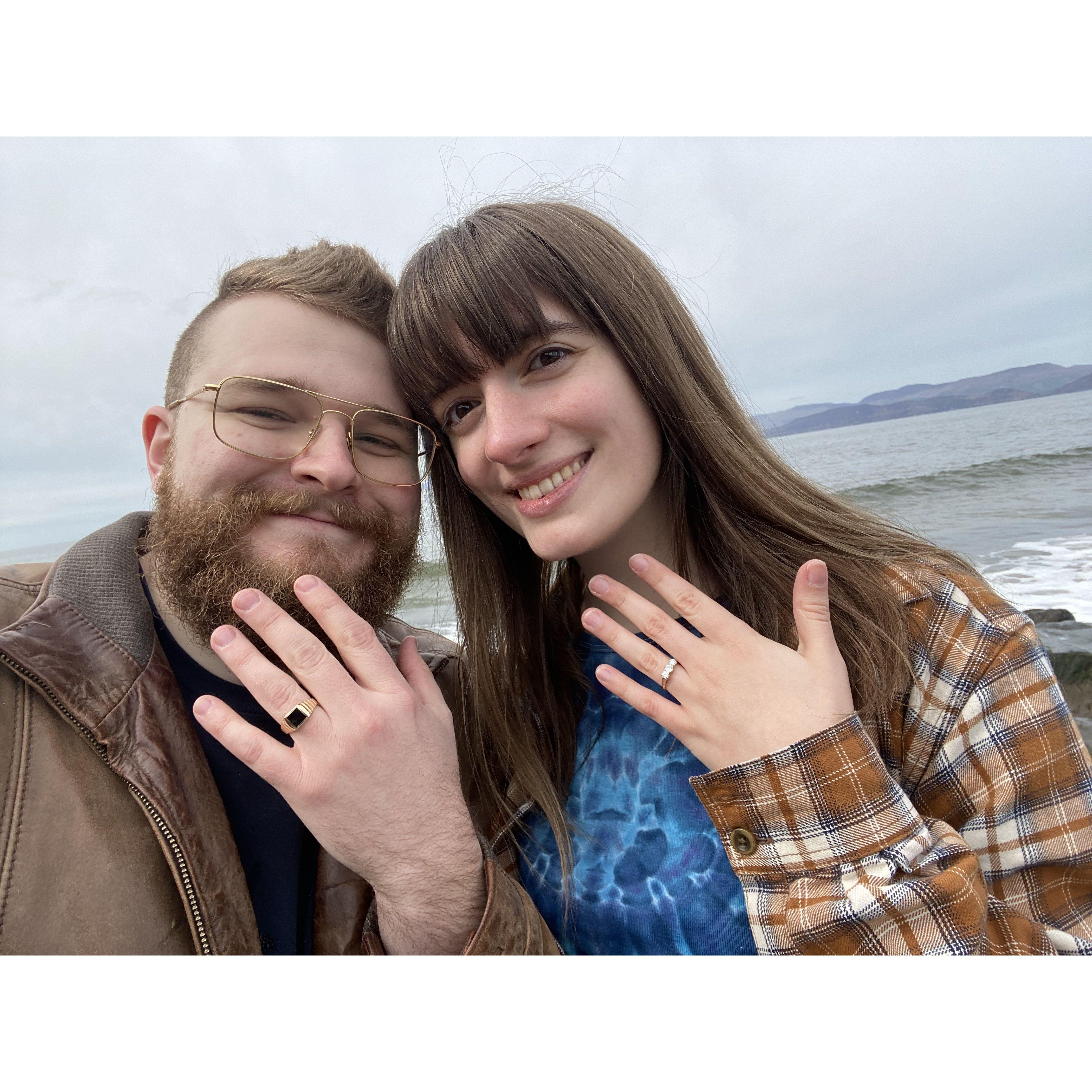 I said "yes!" (and brought an engagement ring for Thaine "just in case" wink wink)