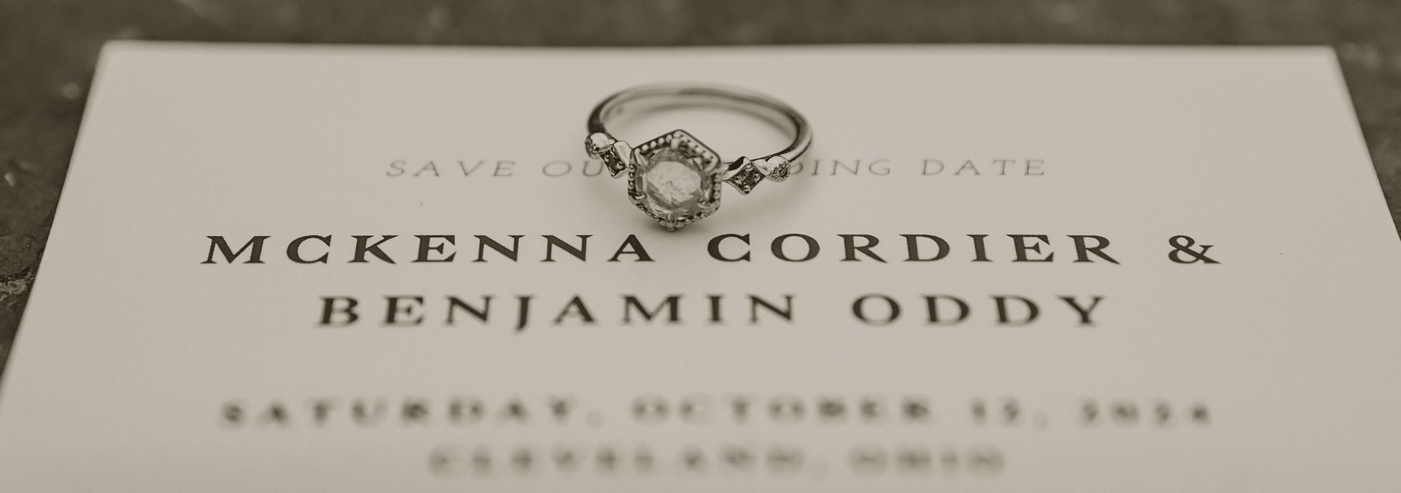 The Wedding Website of McKenna Cordier and Benjamin Oddy