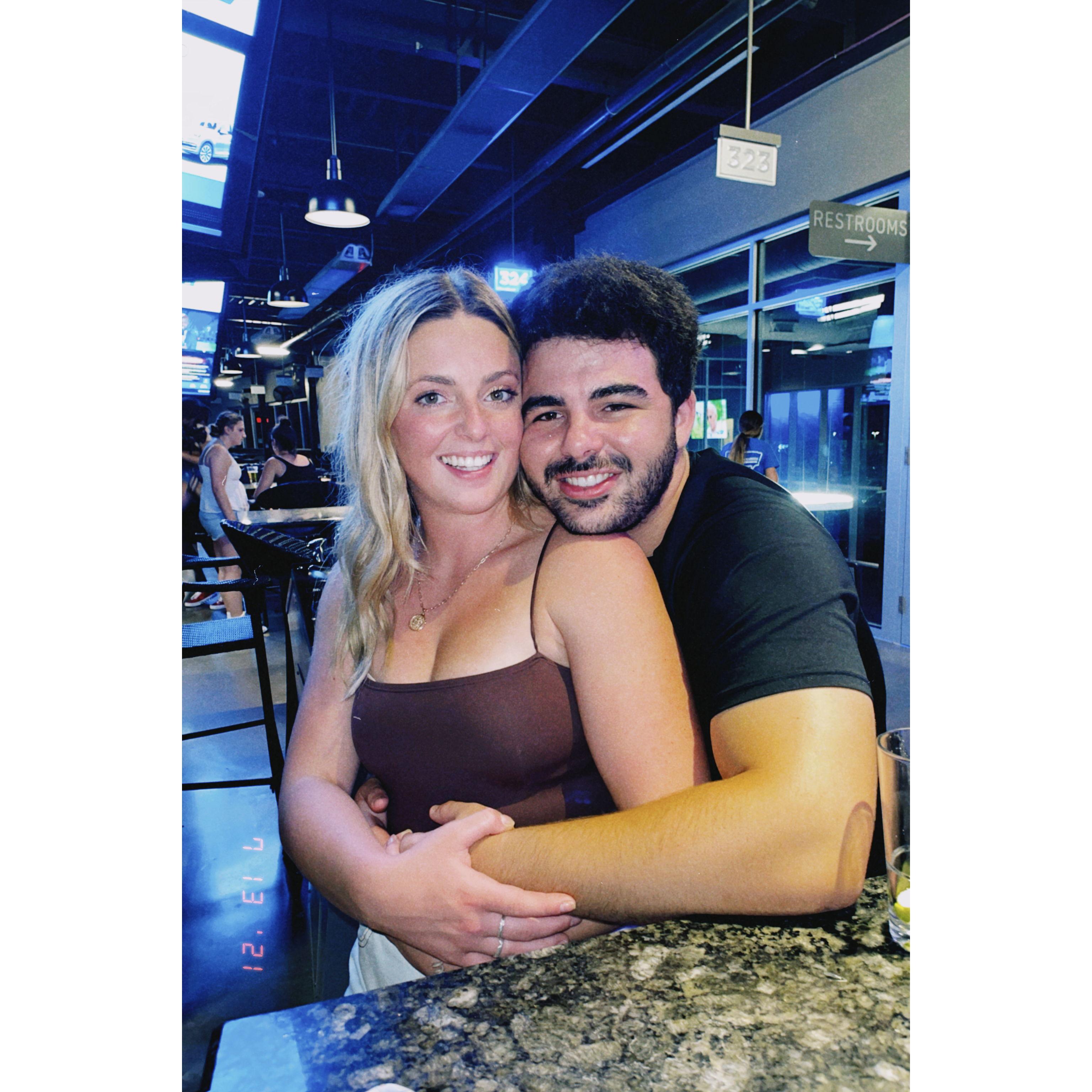 Our first picture together!