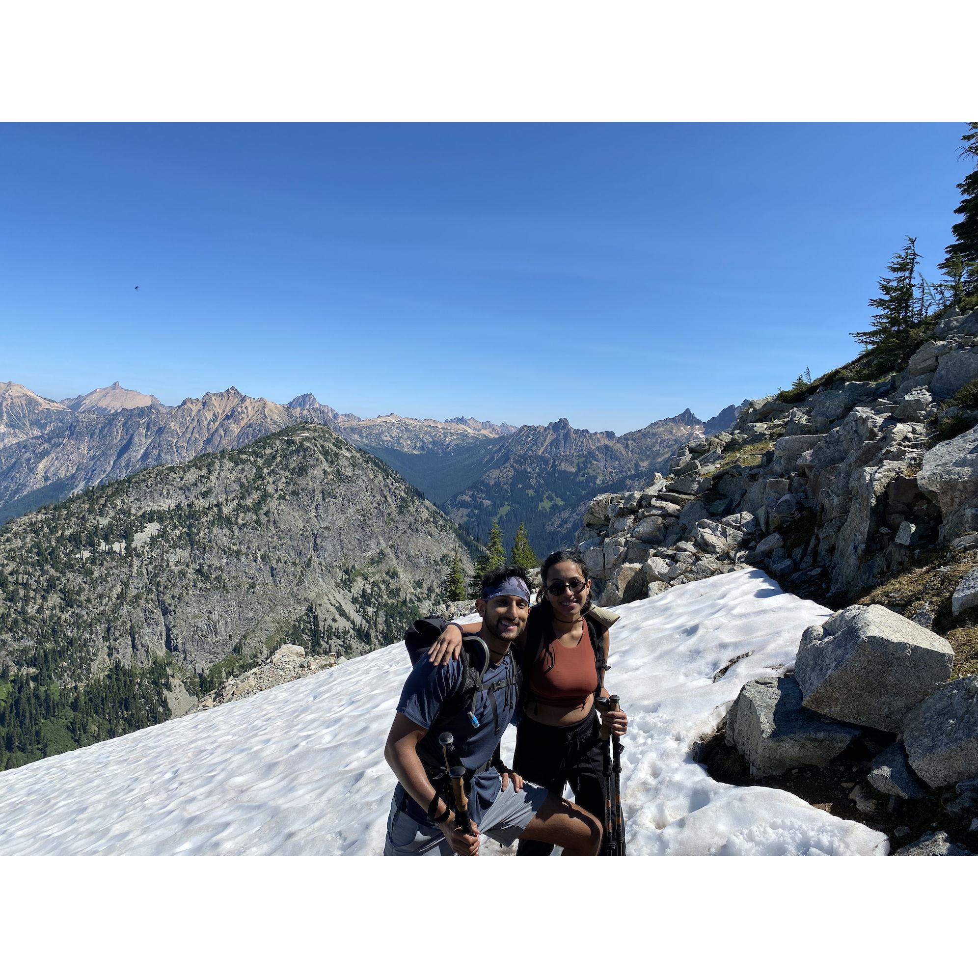 Hiking in North Cascades National Park