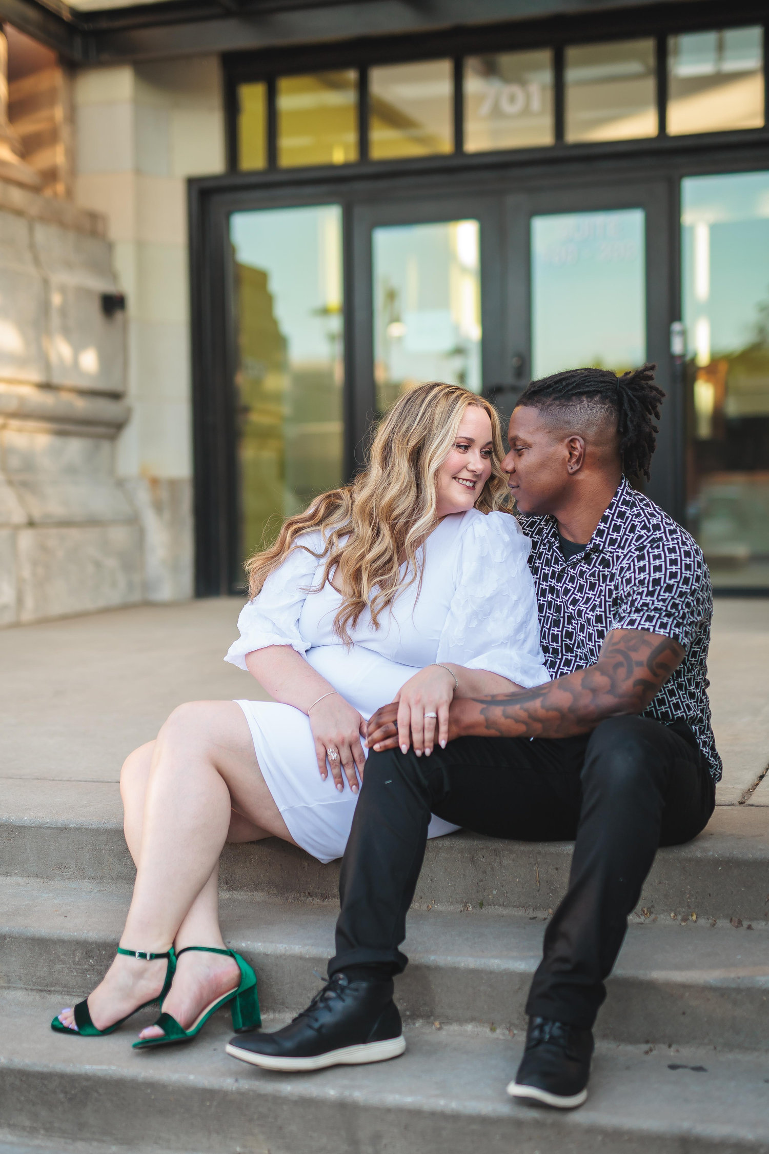 The Wedding Website of Caraline Ayer and Davonté Baskin