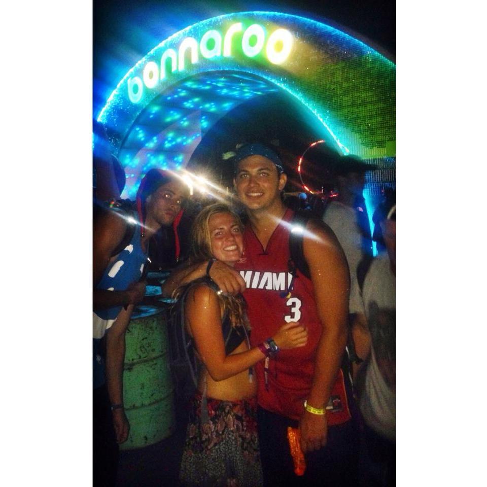 About a month after we started dating, young & in love :) 2014