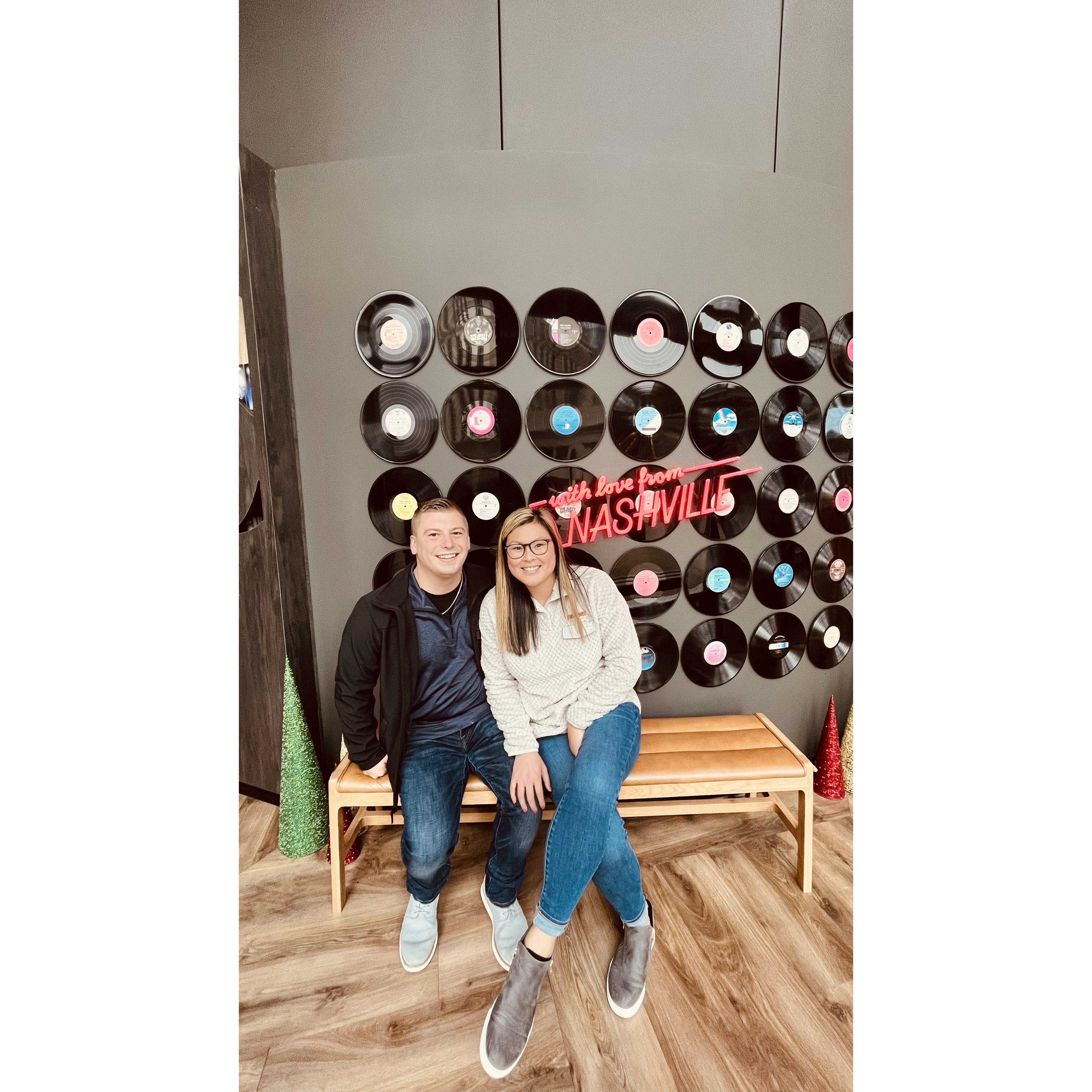 Celebrated our our 2nd Anniversary in Nashville - December 2023