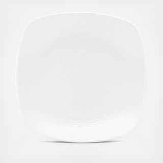 White on White Square Platter
