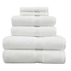 Terry Towel Combination 6pc Set White - Linum Home Textiles®