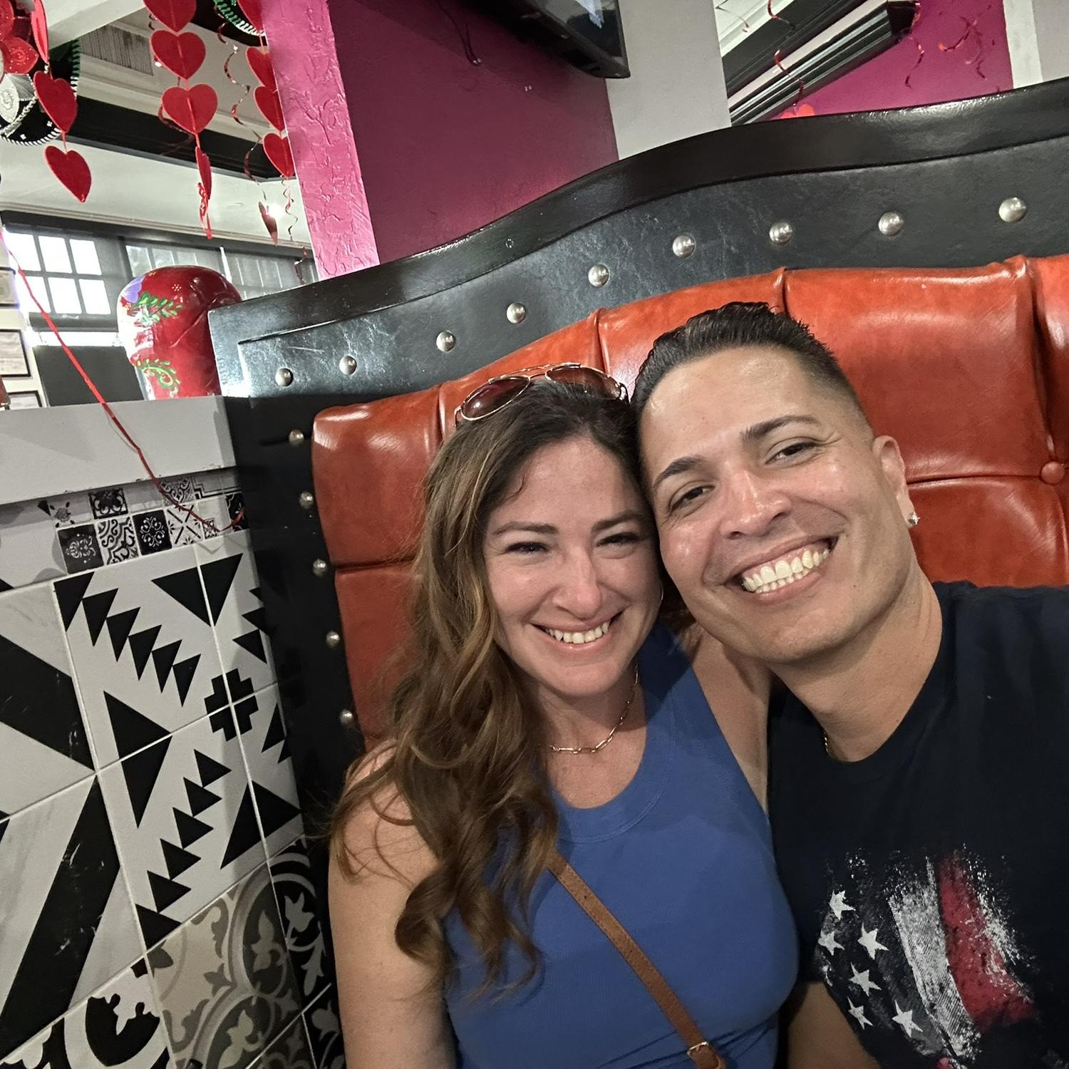 Our first date